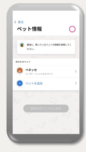 多頭飼いの場合は続けて登録